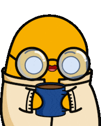 Tired Coffee Time Sticker by lilpotates