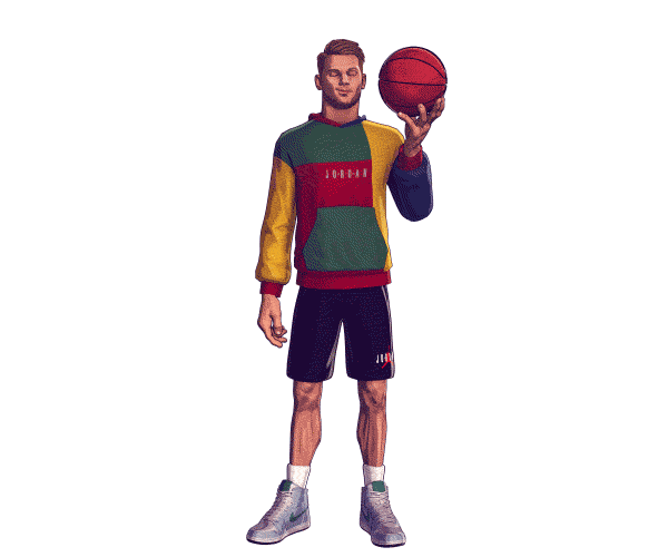 Luka Doncic Basketball Sticker by House of Hoops