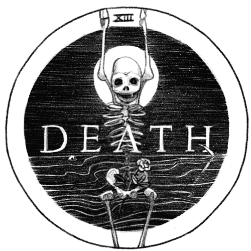 death tarot GIF by Stephanie Davidson