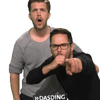 Pointing What Sticker by DASDING