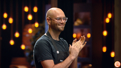 Happy Well Done GIF by MasterChefAU