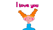 I Love You Sticker by bazma