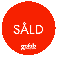 Sticker by Gofab Fastighetsbyrå
