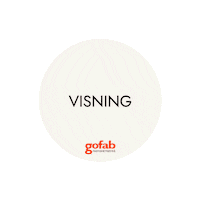 Sticker by Gofab Fastighetsbyrå