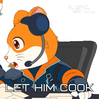 Excited Locked In Sticker by Hamieverse