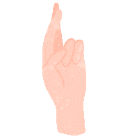 Girl Hand Sticker