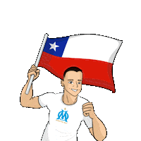 Pays Alexis Sanchez Sticker by Olympique de Marseille