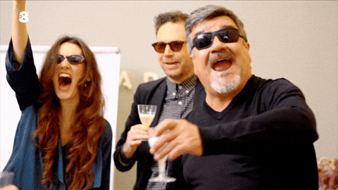 Party Celebration GIF by Tv8it