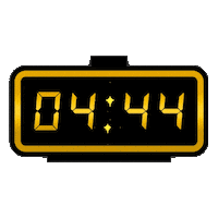 Alarm Clock Sticker by Mark Evans DM