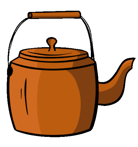 Autumn Kettle Sticker