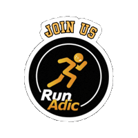 Run Running Sticker by RunAdic