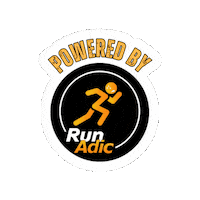 Run Club Running Sticker by RunAdic