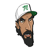 Manny Vega Sticker by TropicanaGolfShop