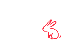 Year Of The Rabbit Bunny Sticker