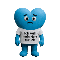 Herz Sticker by level up your social media / Manja Elsässer