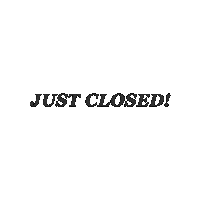 Justclosed Sticker by TheClosers