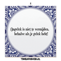 Hoop Troost Sticker by Tegelspreuken.nl