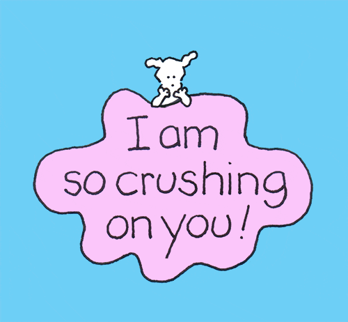 crushing i love you GIF by Chippy the dog