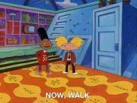 hey arnold nick splat GIF