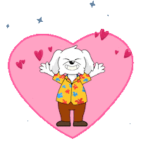 I Love You Dance Sticker by BoDoggos