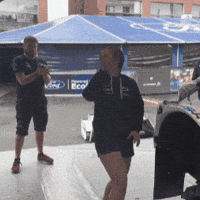 Teamwork Throwing GIF by FIA World Rally Championship