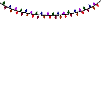 Christmas Lights Sticker