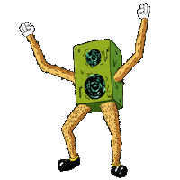 Party Dancing Sticker