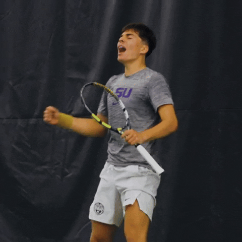 College Sports Sport GIF by LSU Tigers