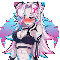 RavennaNya anime sexy twitch bounce Sticker