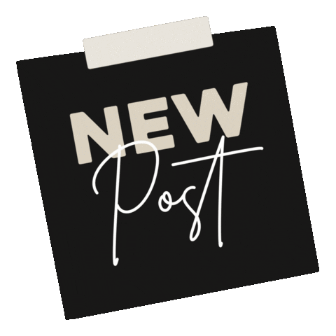 New Post Upload Sticker