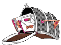 Youve Got Mail Delivery Sticker by SPF Fort Lauderdale