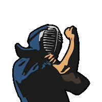 NineCircles martial arts kendo kenjutsu 剣道 Sticker