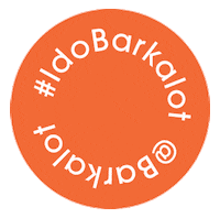 Orange Spin Sticker by Barkalot