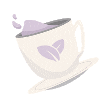 Coffee Flower Sticker by Michis Miami