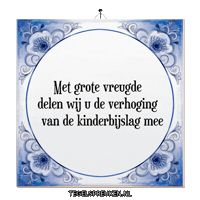 Geluk Trots Sticker by Tegelspreuken.nl