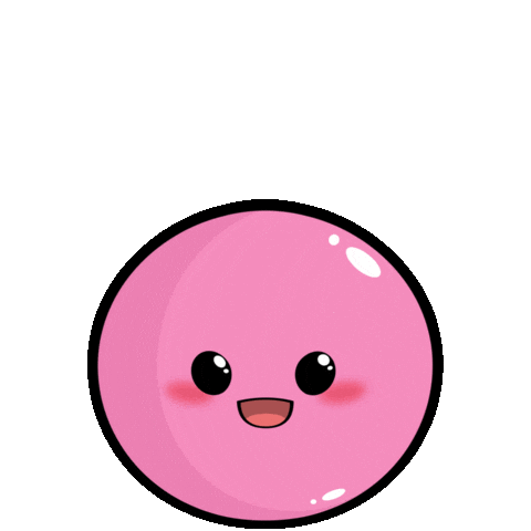 Pink Rolling Sticker by PEPELINI