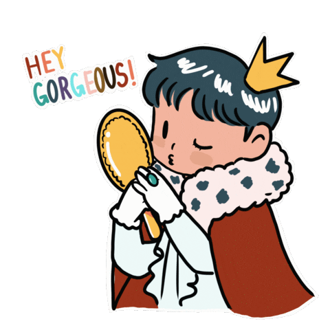 Hey Gorgeous Love Sticker by skillshare