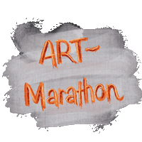 Art Marathon Sticker