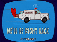 Episode 14 Brb GIF by The Simpsons