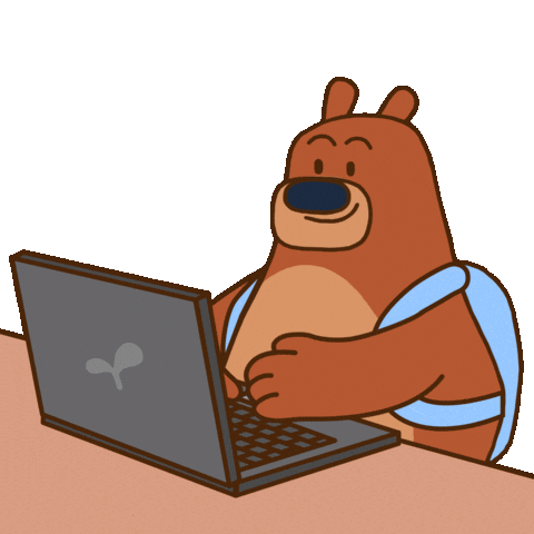 Work Work Work Sticker by My Neighbor Alice