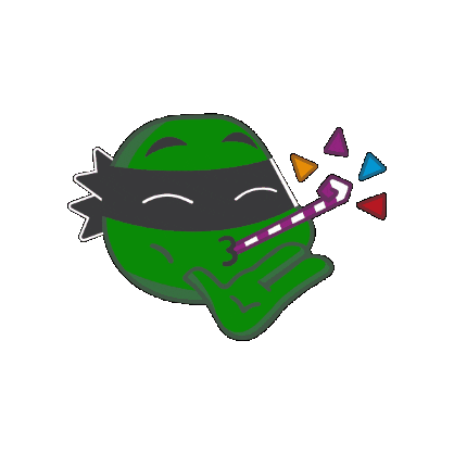DonatelloPizza giphygifmaker Sticker