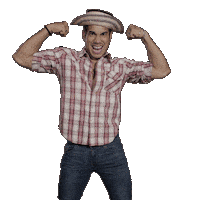 Panama Sombrero Sticker by MEDCOMGO