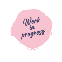 thetapestrylabel creative work in progress the tapestry label Sticker