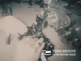 Behind The Scenes Film GIF by Texas Archive of the Moving Image