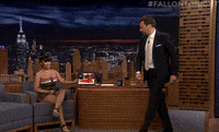 fallontonight fallontonight pose tonight show strut GIF