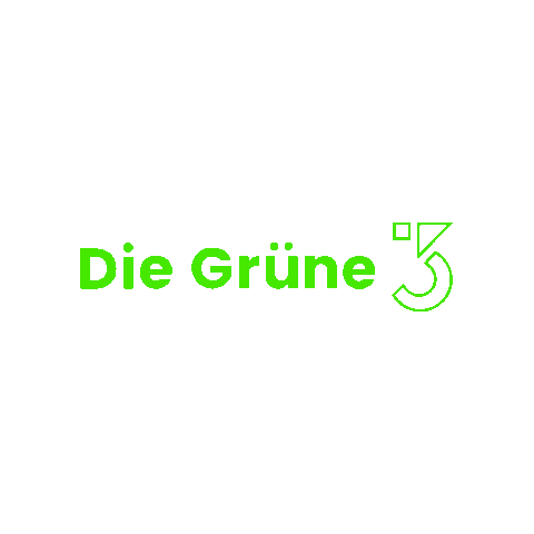 DieGruene3 work digital social media job Sticker