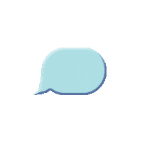stepinthere text blue bubble tbh Sticker