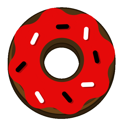 Donut Sticker by Pikes Peak