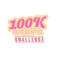 100Kchallenge Sticker by BaconBikinis