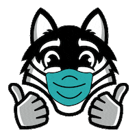 Mask Wou Sticker by Western Oregon University